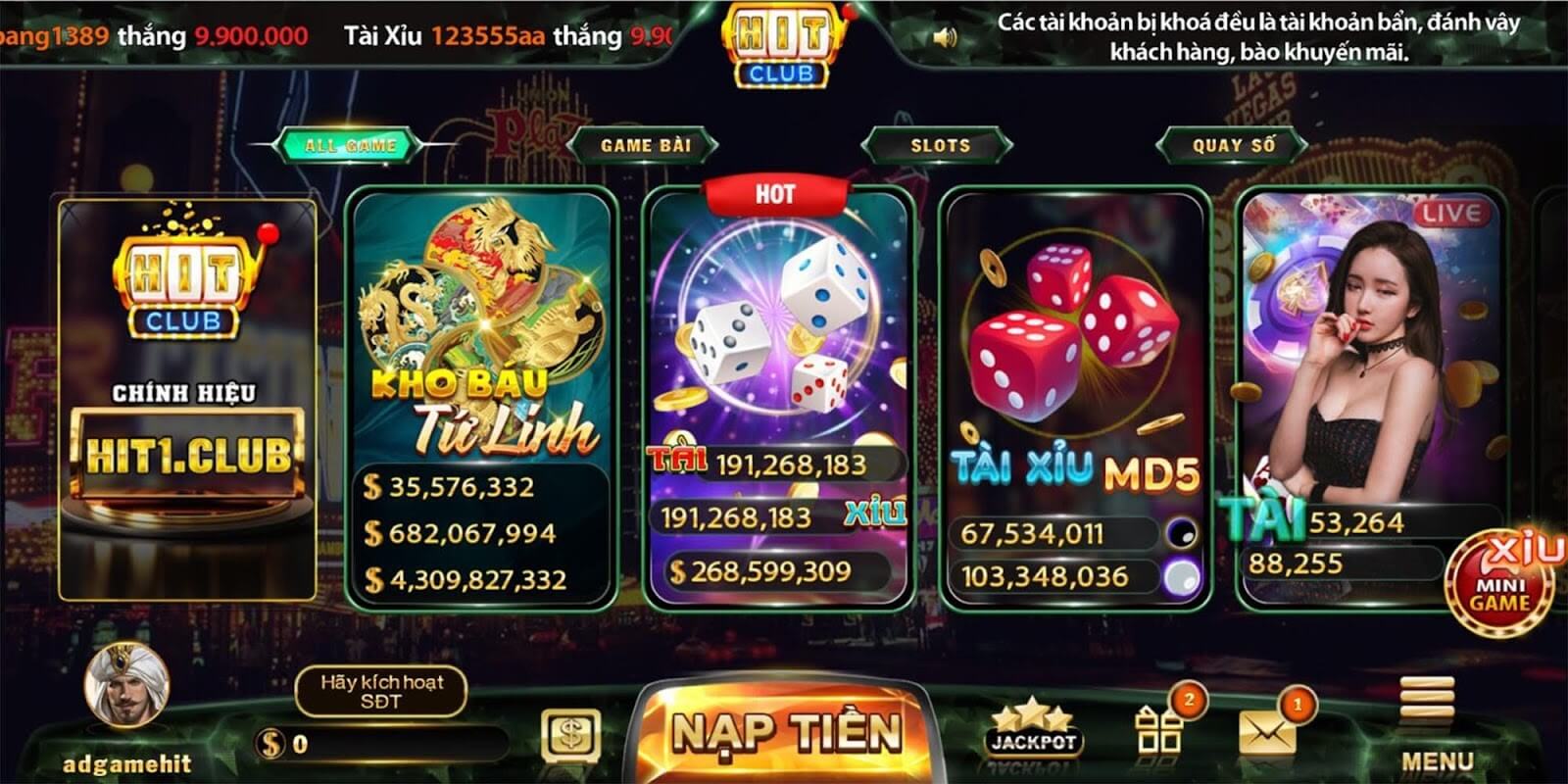 Tài Xỉu HitClub là gì? Hướng dẫn cách chơi cho người mới chơi